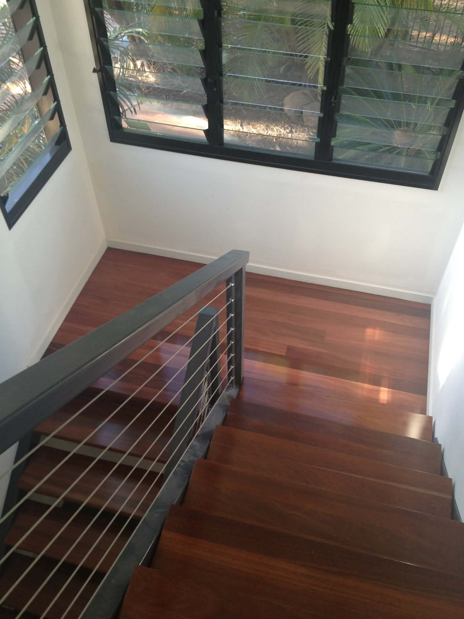 Floor restoration work