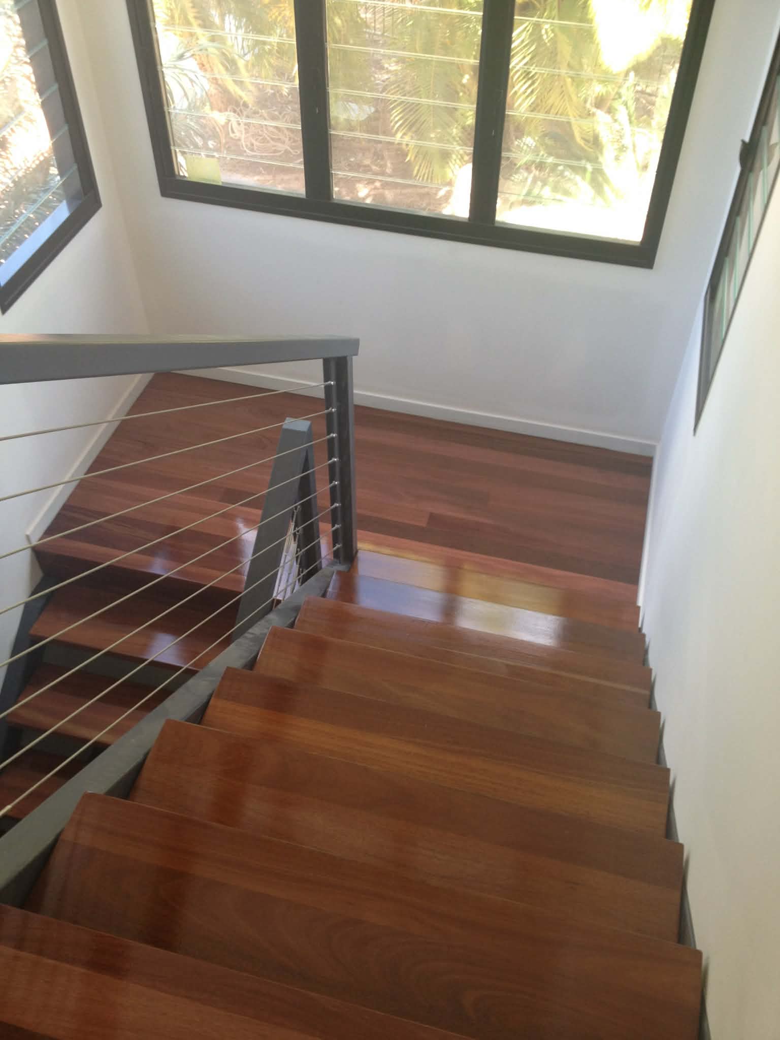 Floor restoration work