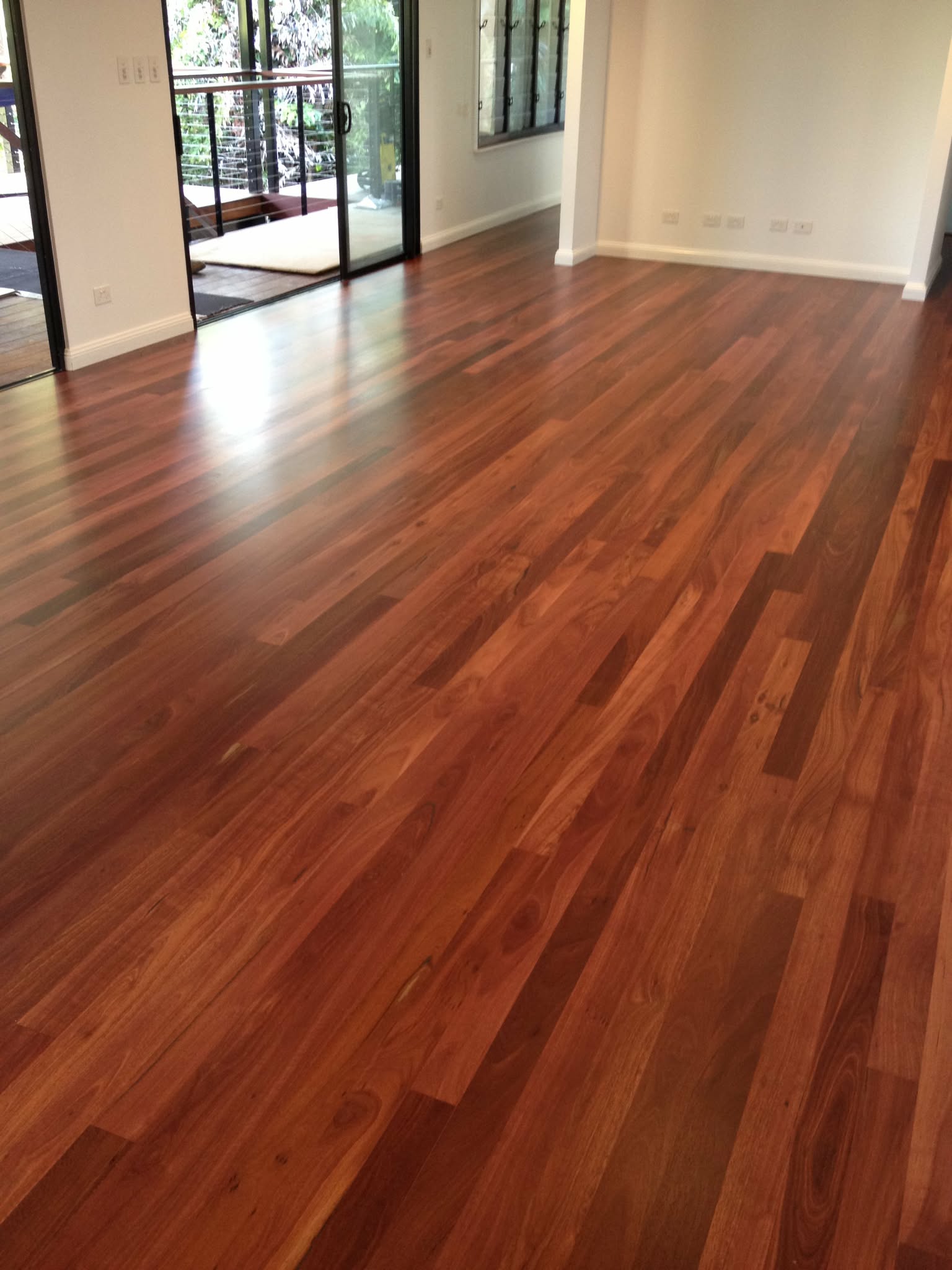 Floor restoration work