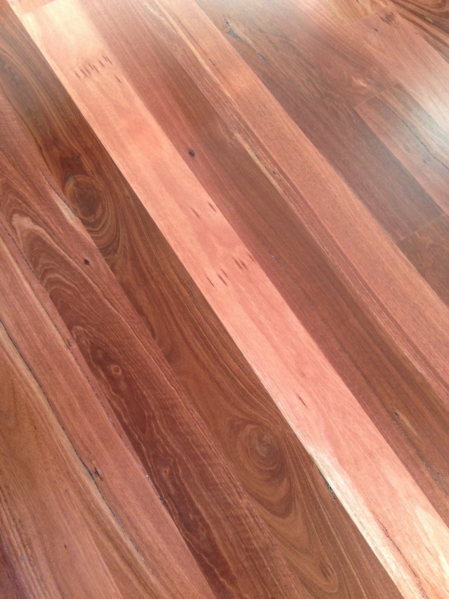 Floor restoration work