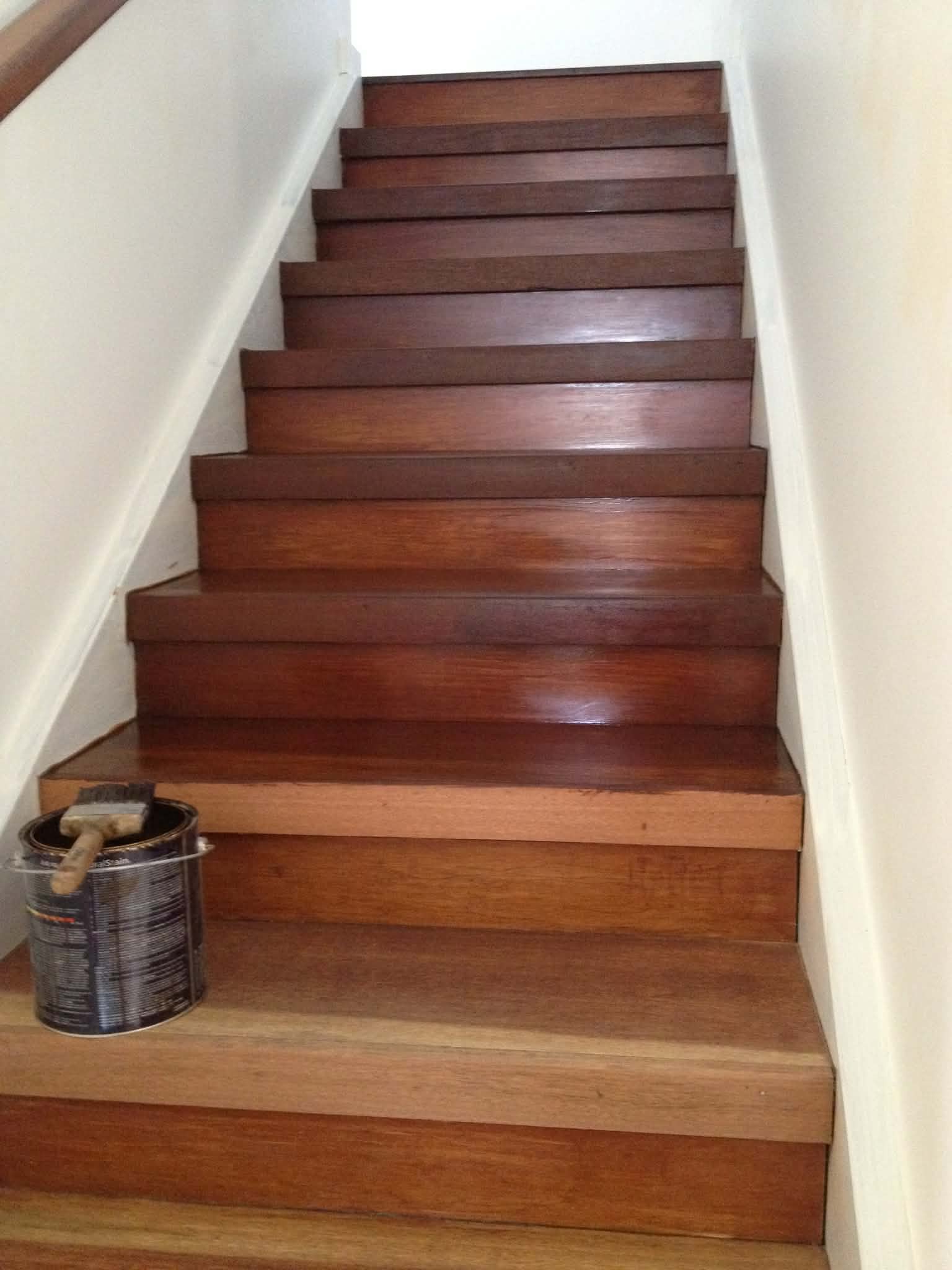 Floor restoration work
